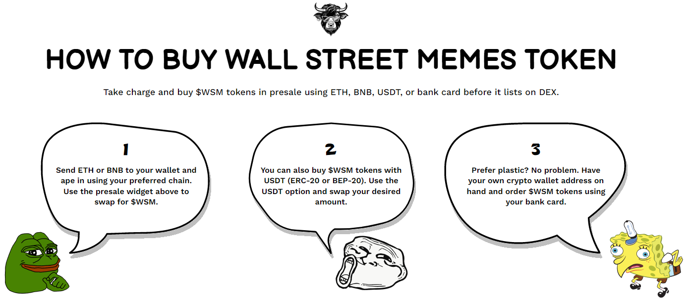 How to Invest in Wall Street Memes Presale
