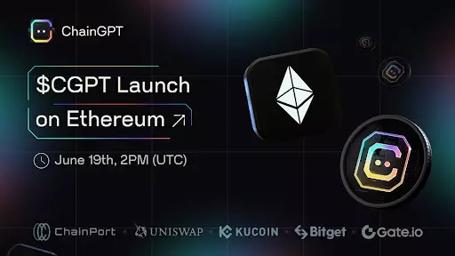 ChainGPT Bridges $CGPT Token to Ethereum Network, Enabling Interchain Movement