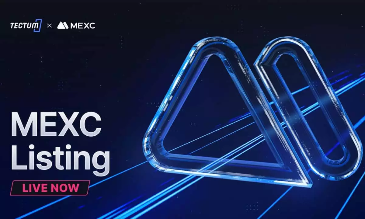 The Listing of $TET on MEXC Exchange: A Milestone for the Tectum Project