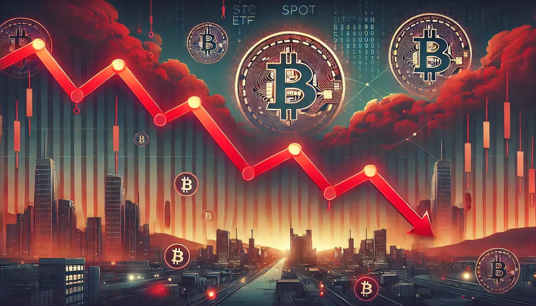 Spot Bitcoin ETF Outflows Continue Amid Price Decline