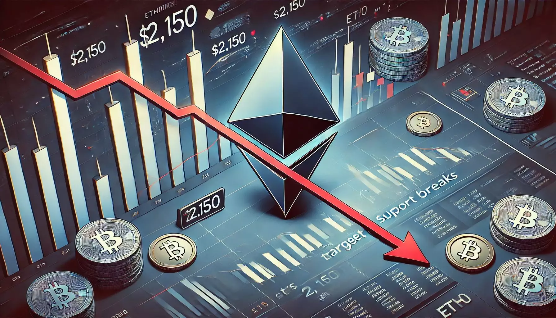 Ethereum’s Tenuous Position: Breaking Through or Breaking Down?