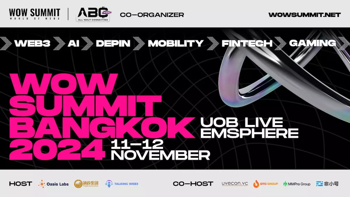 Exploring the Future of Digital Innovation: The 2024 WOW Summit in Bangkok